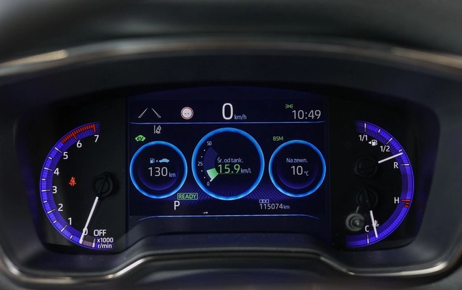 Toyota Corolla cena 95850 przebieg: 115071, rok produkcji 2019 z Braniewo małe 596